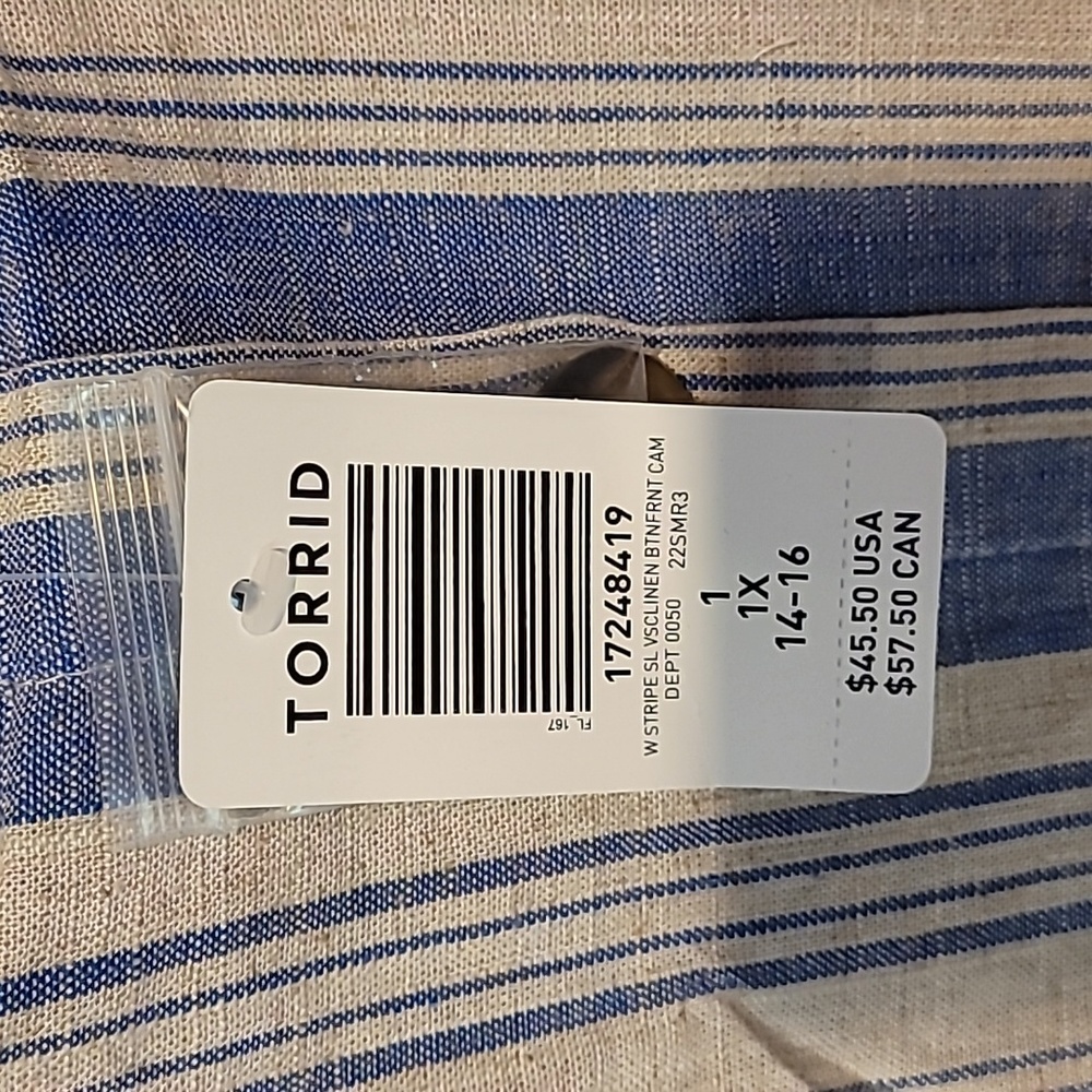 Torrid summer crop top - Picture 3 of 4